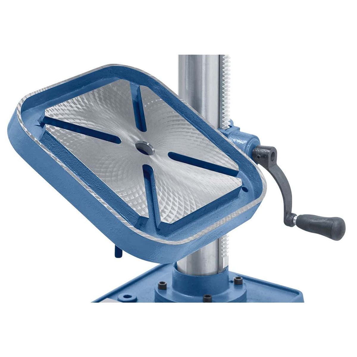 Tafelboormachine Bernardo BM 25 T / 400 V met display digitaal en LED – boren Ø 25 mm, cono MT 2, 16 snelheid 220-2.840 rpm, motor 0,75 kW 400V driefase, rotatie R/L, gewicht 57 kg