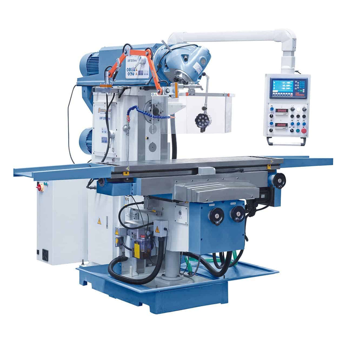 Bernardo UWF 200 Servo – Fresatrice Universale con torretta servoassistita