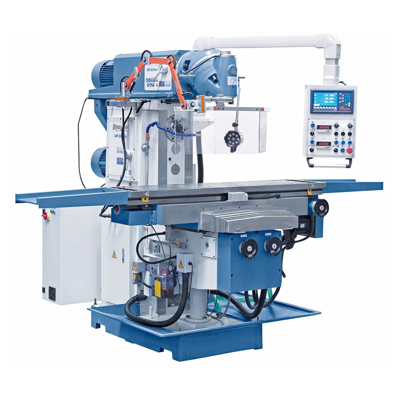 Bernardo UWF 200 Servo – Fresatrice Universale con torretta servoassistita