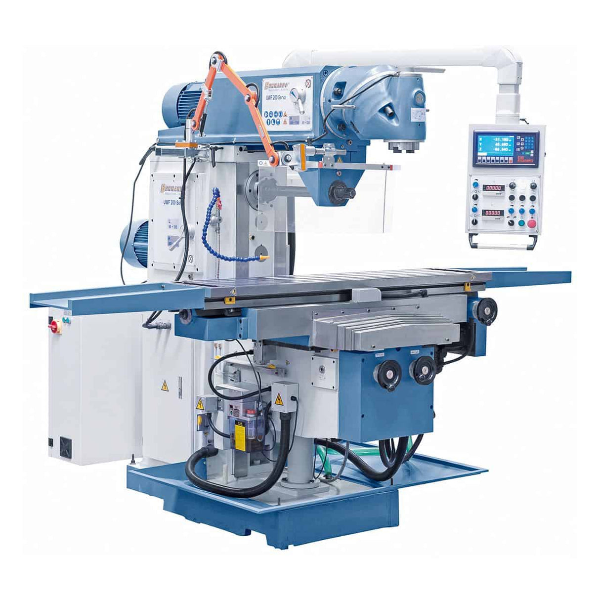 Bernardo UWF 200 Servo – Fresatrice Universale con torretta servoassistita