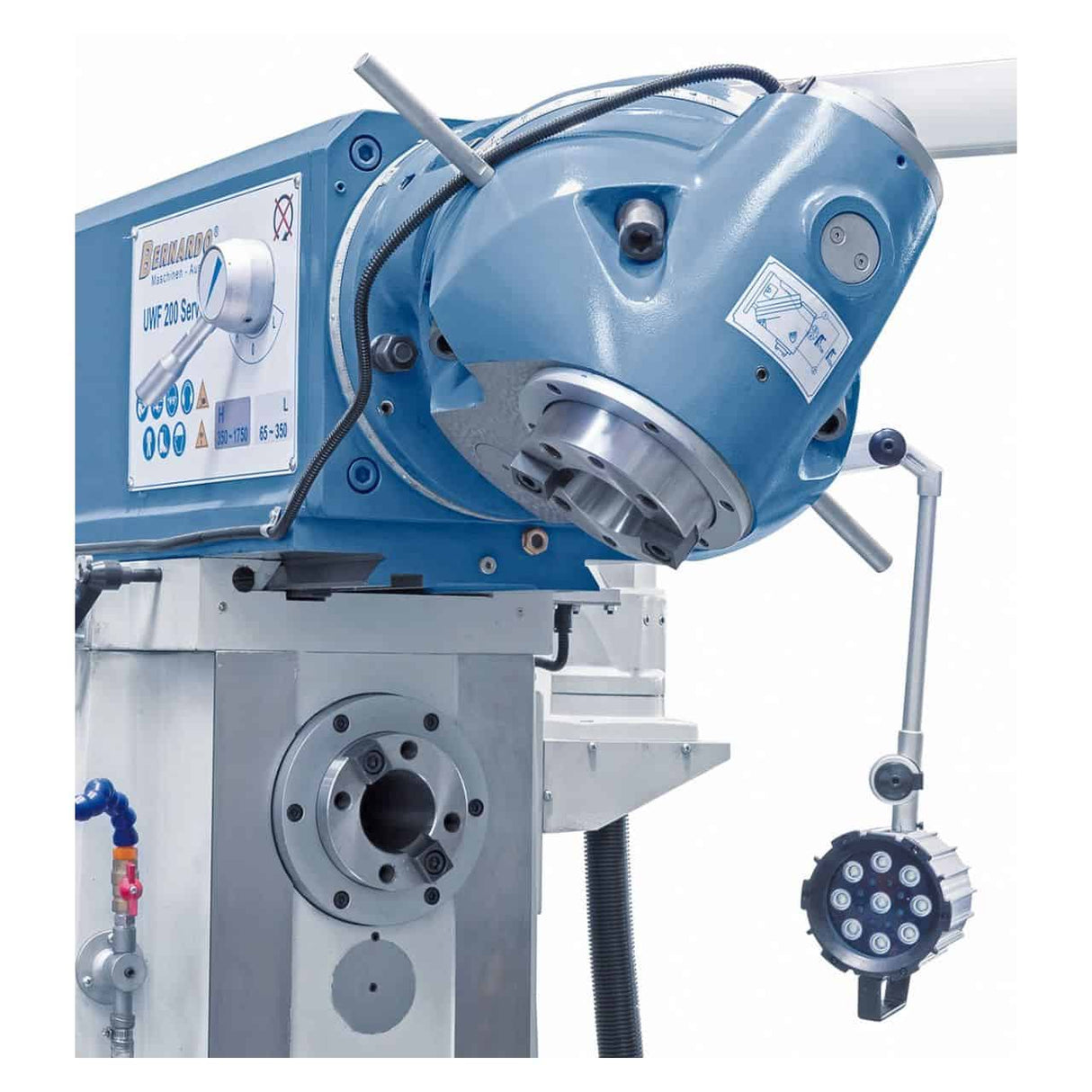 Bernardo UWF 200 Servo – Fresatrice Universale con torretta servoassistita