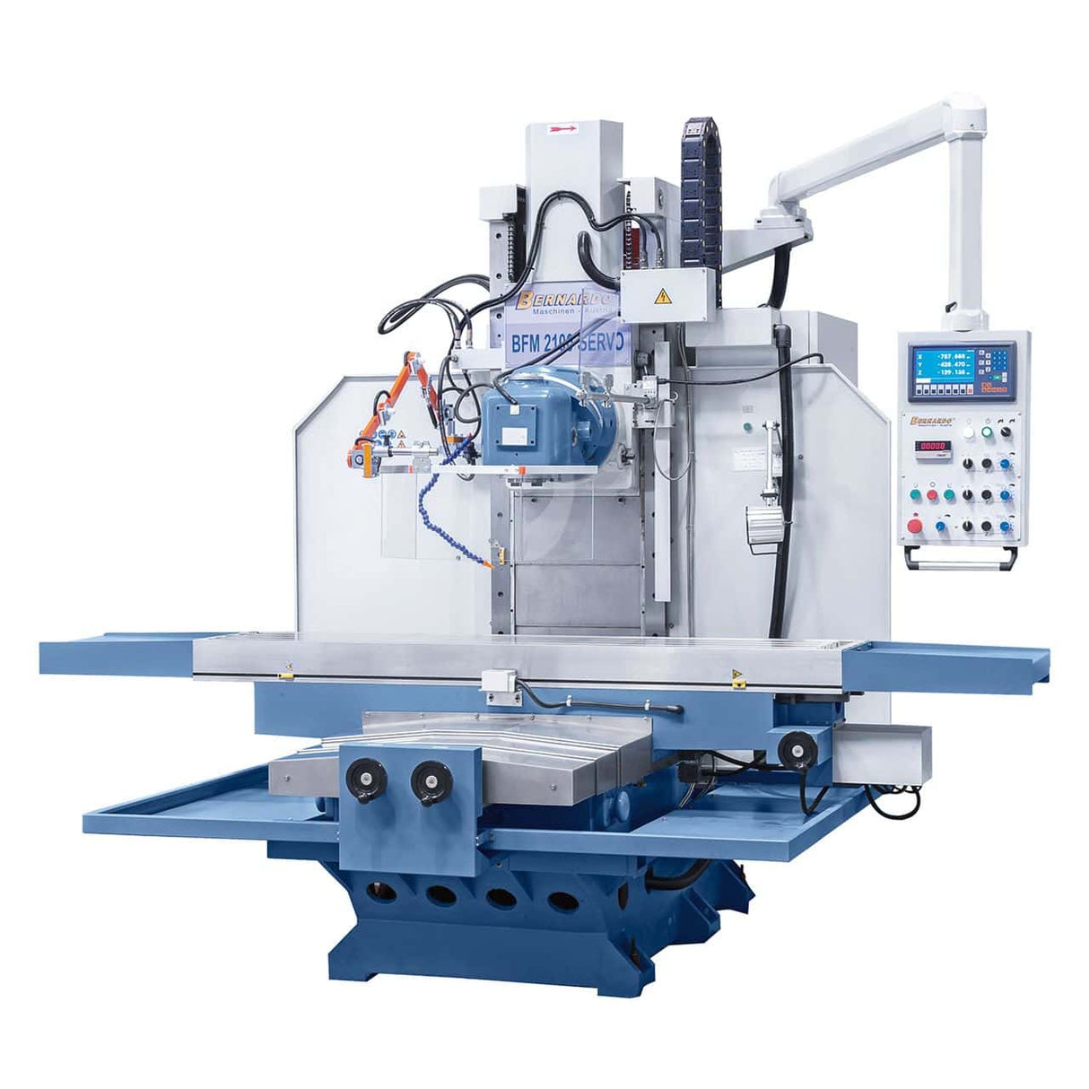 Bernardo Fresatrice a banco BFM 2100 Servo con display 3 assi