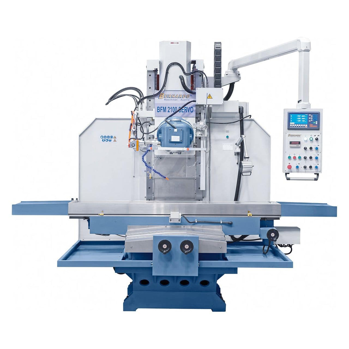 Bernardo Fresatrice a banco BFM 2100 Servo con display 3 assi