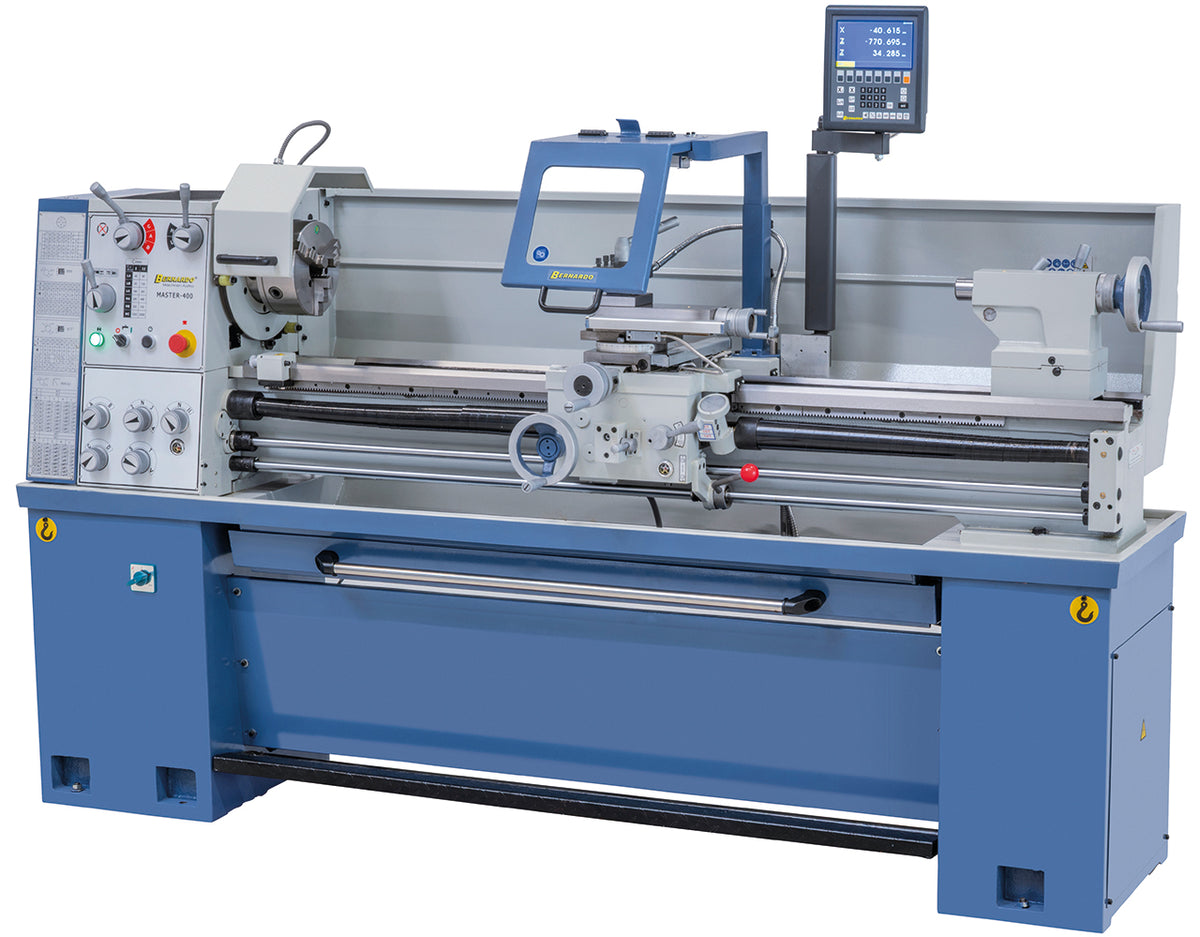 Draaibank Bernardo Master 400 x 1500 – digitale uitlezing 3 assen inbegrepen