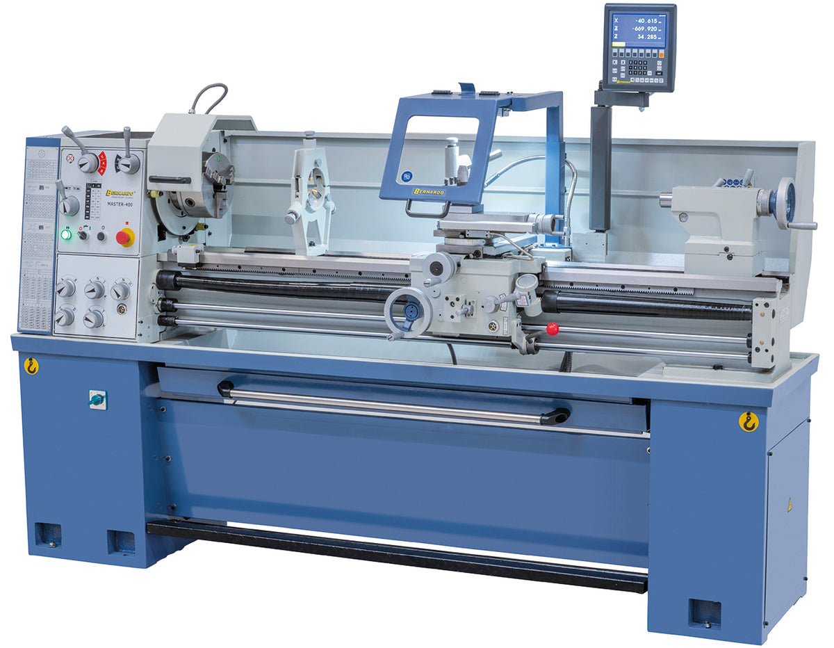 Draaibank Bernardo Master 400 x 1500 – digitale uitlezing 3 assen inbegrepen