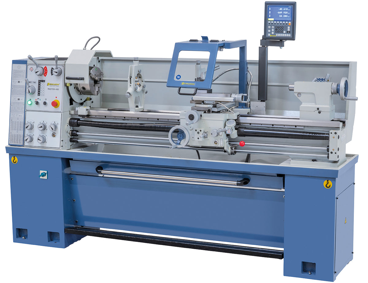 Draaibank Bernardo Master 400 x 1500 – digitale uitlezing 3 assen inbegrepen