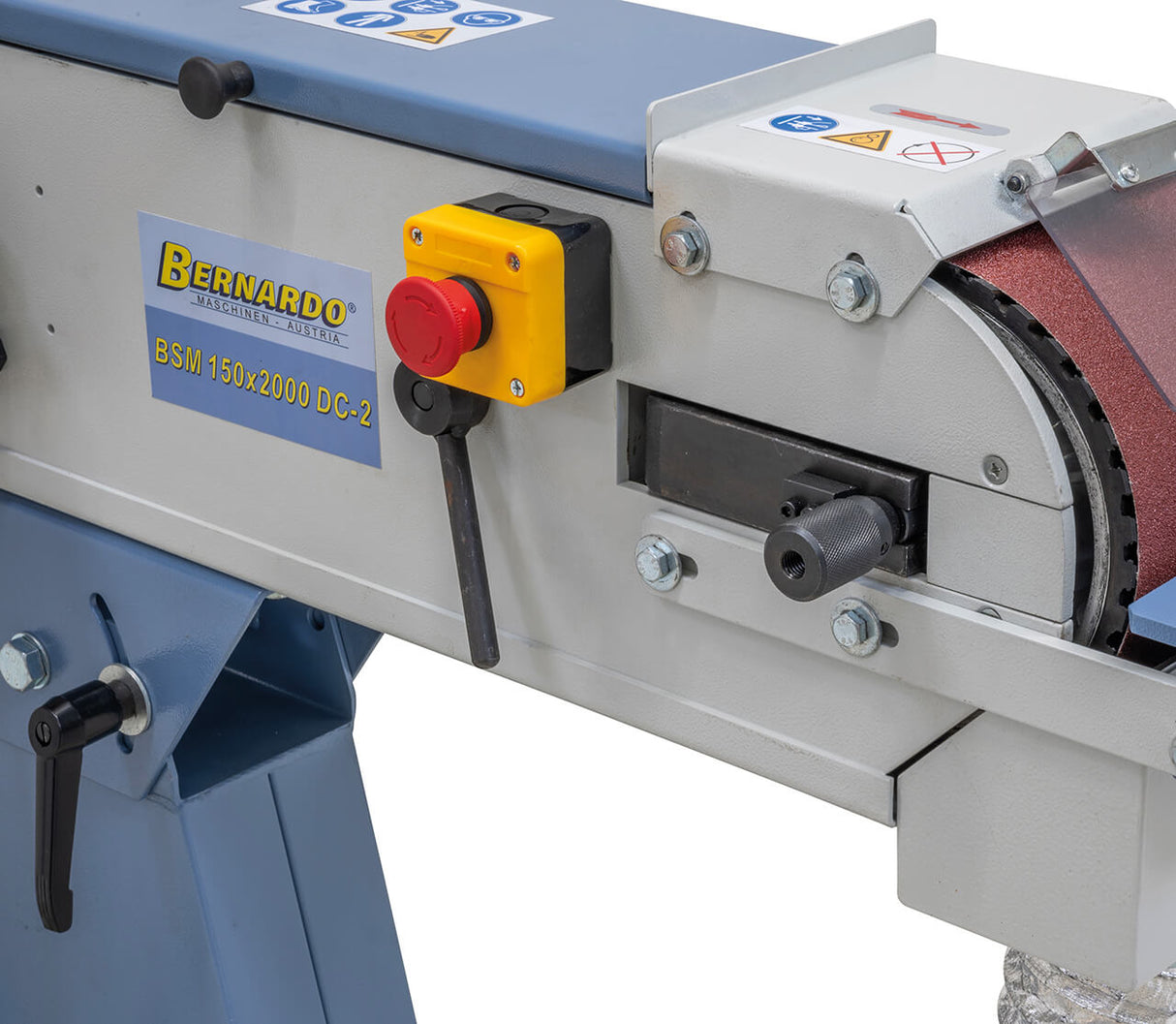 Bernardo Levigatrice a nastro con aspirazione BSM 150 x 2000 DC-2 / 400