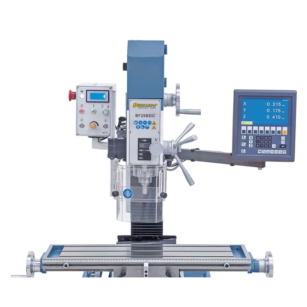 Bernardo Trapano-fresatrice BF 28 BDC con display 3 assi