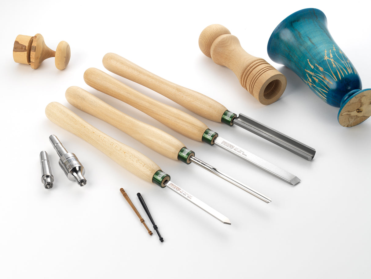 Accessorio per macchina utensile Record Power Set di sgorbie per legno ProComfort 6 pezzi