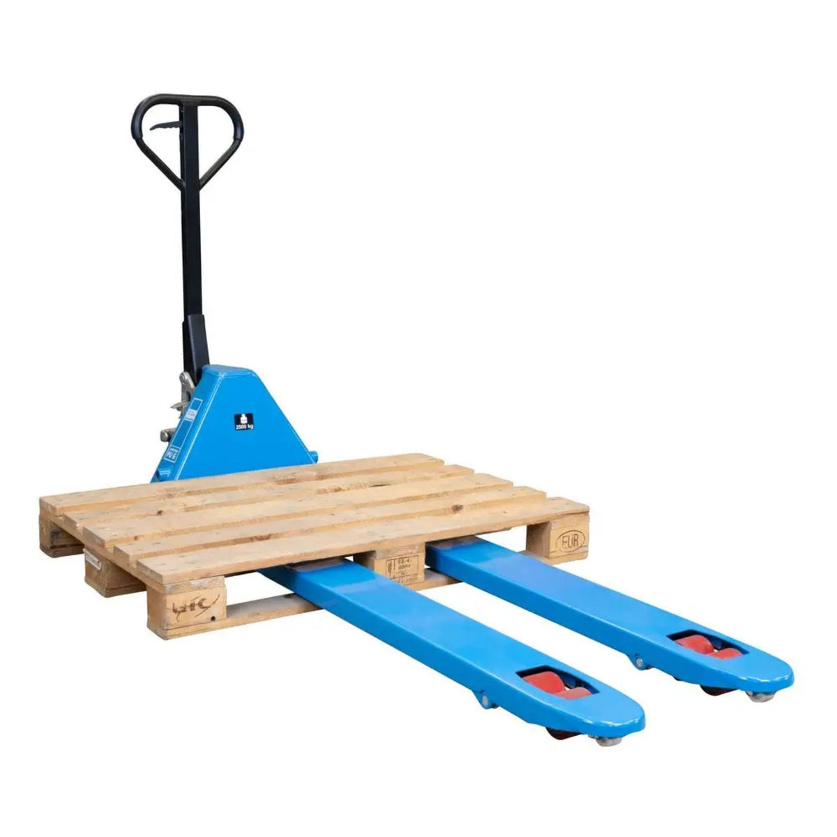 Transportwagen hef handmatig Güde 2500 kg – PU (forche 1800 mm)