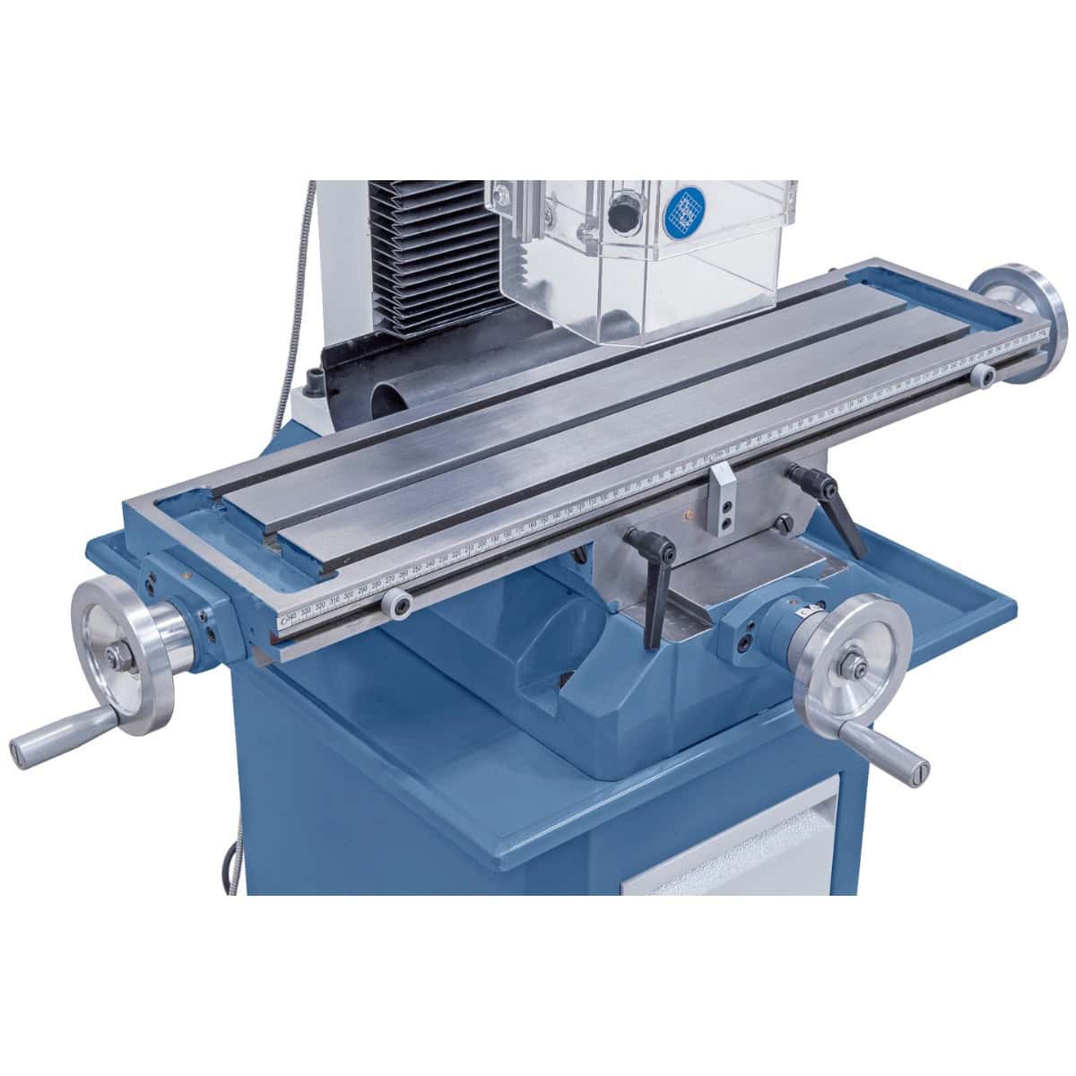 Trapano-fresatrice Bernardo BF 28 BDC 230 V met indicatoren digitaal snelheid en corsa