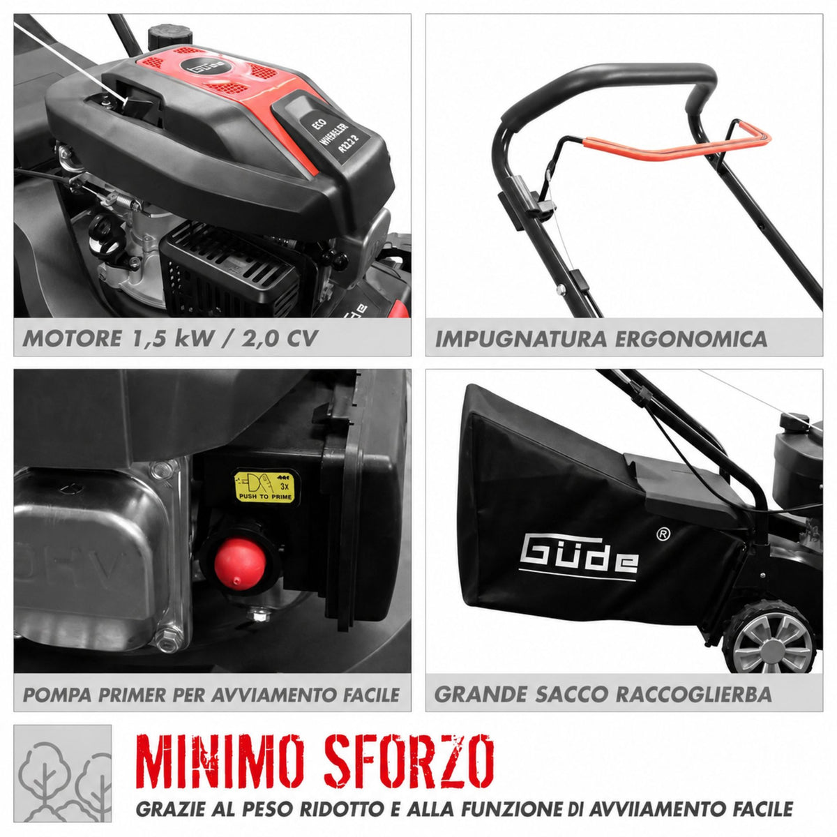 Grasmaaier Güde ECO WHEELER 412.2 P