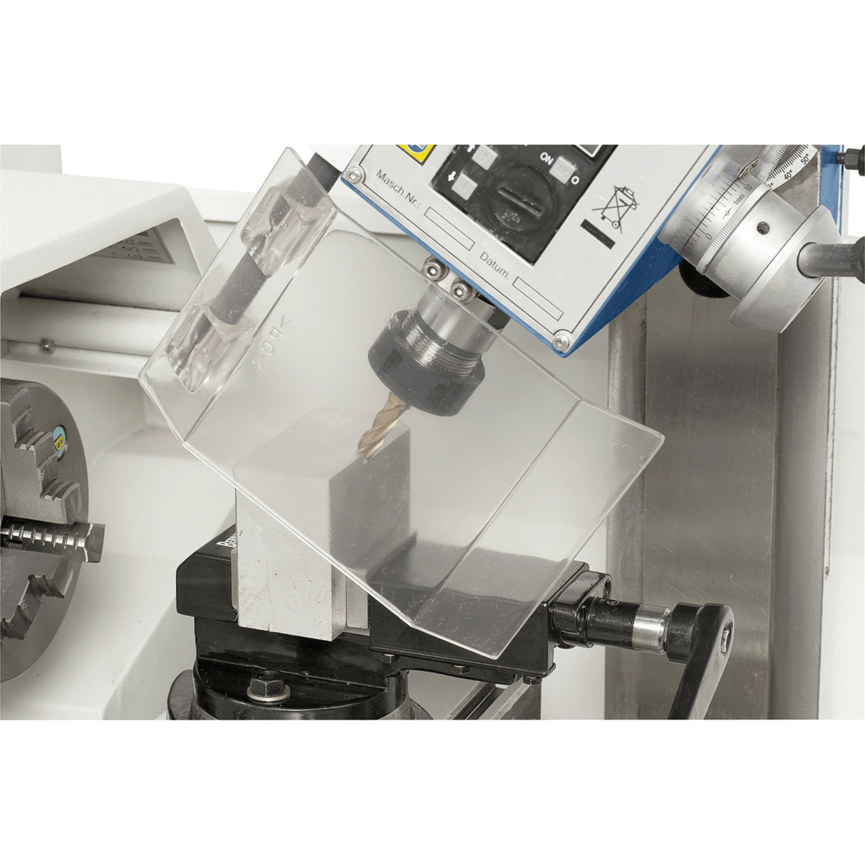 Tornio-fresatrice Bernardo Proficenter 550 WQV 230 V – Precisa e versatile