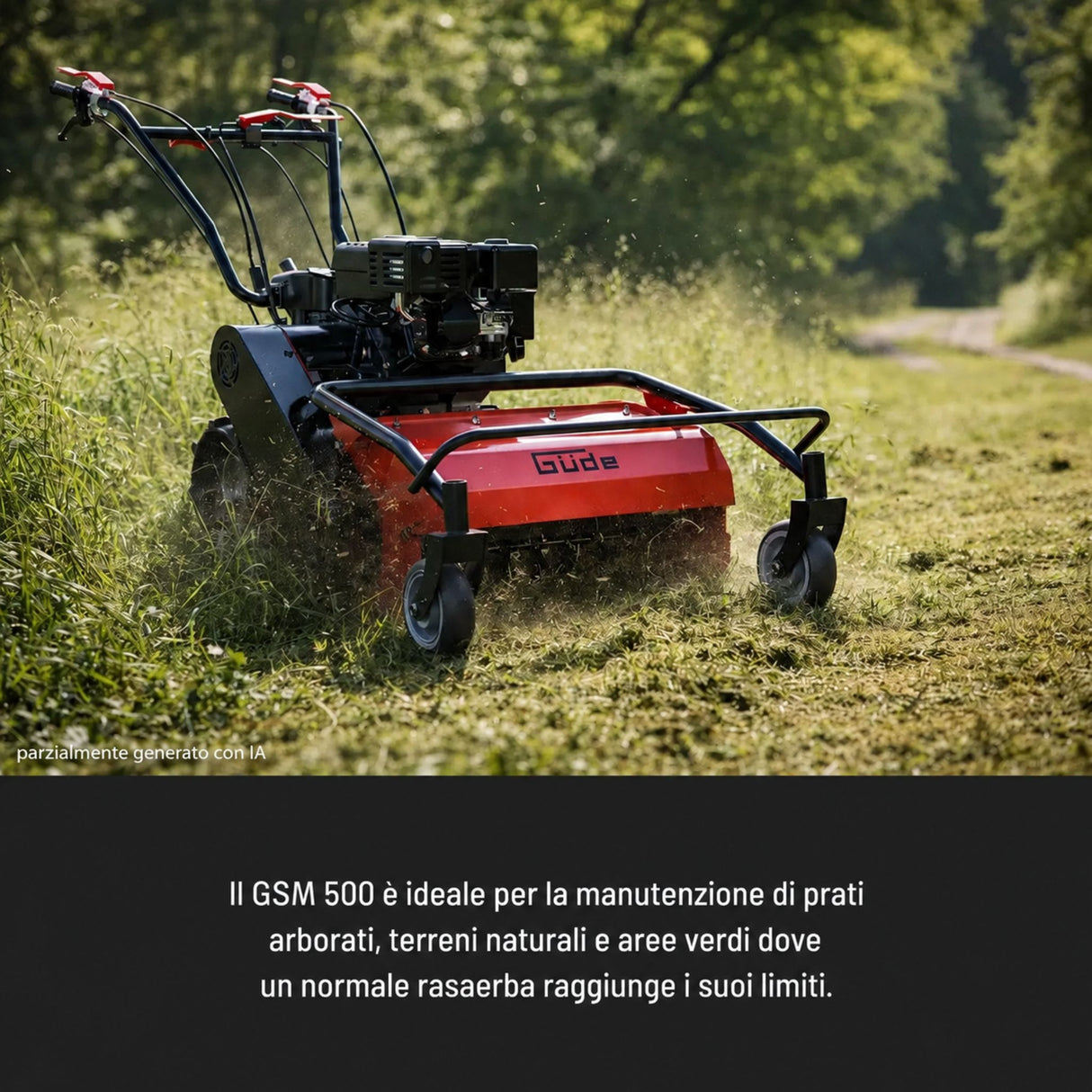 Klepelmaaier Flagelli Güde GSM 500