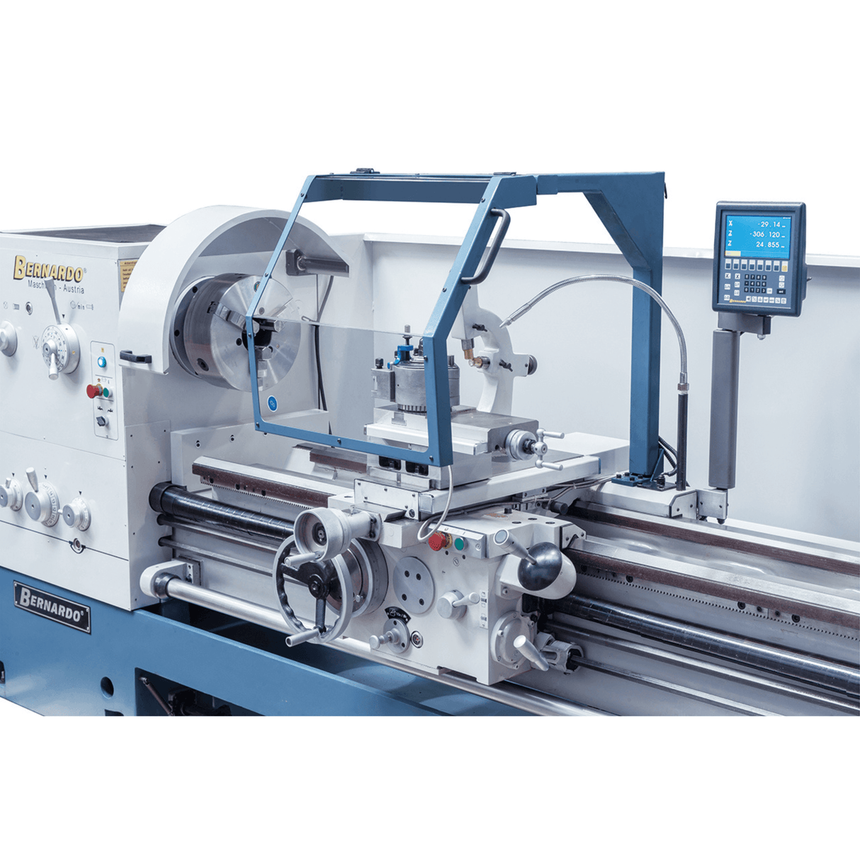 Bernardo Goliath 660 x 1500 – Tornio industriale pesante con DRO 3 assi