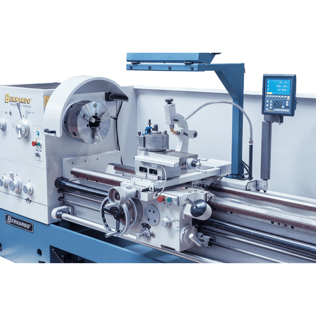 Bernardo Goliath 660 x 1500 – Tornio industriale pesante con DRO 3 assi