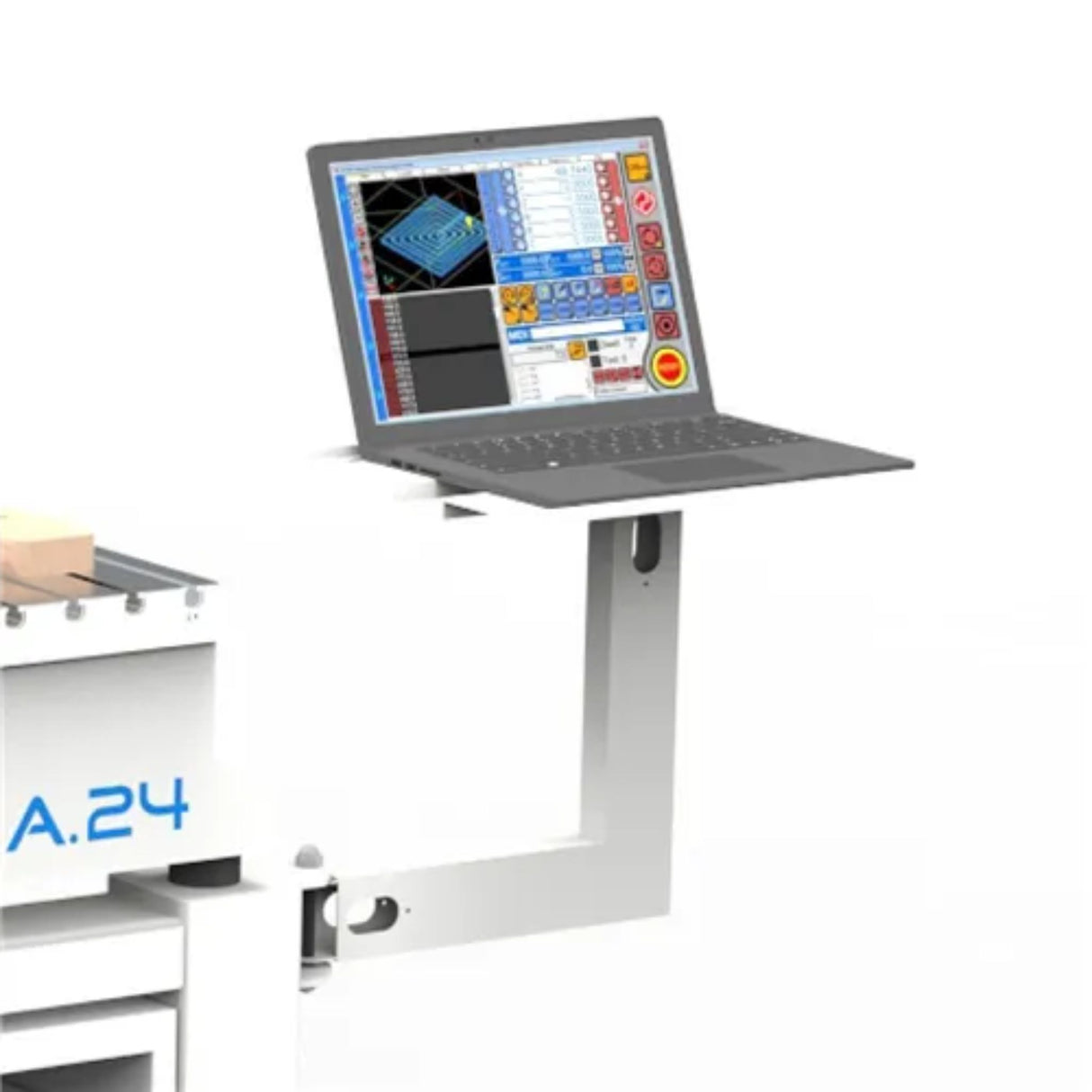Combo Fresatrice CNC IGM i2R A24 + Supporto Originale + Supporto Laptop