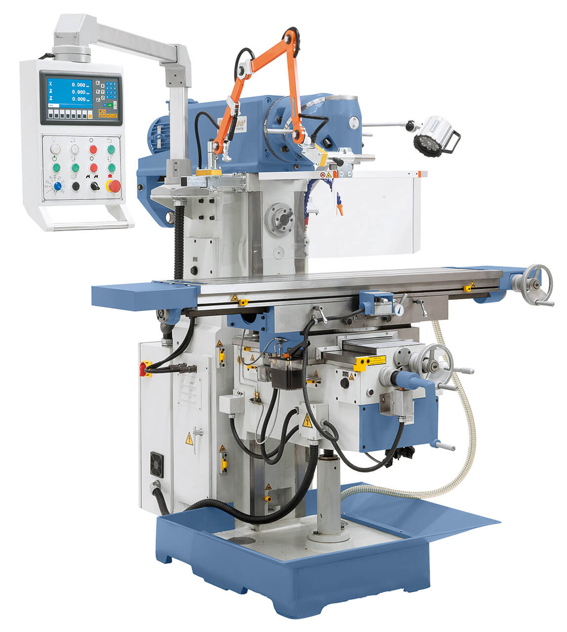 Bernardo Fresatrice universale UWF 130 Servo con DRO a 3 assi