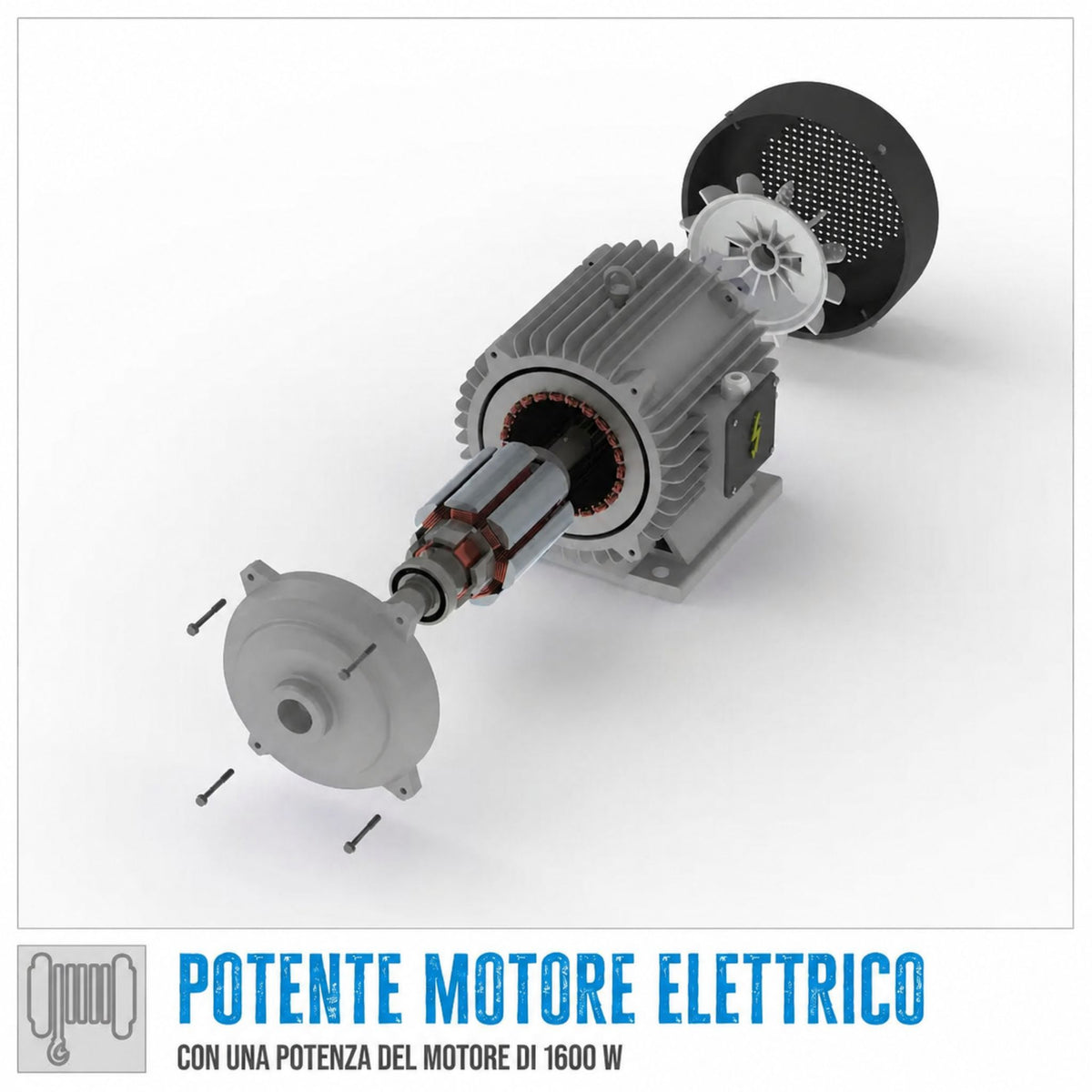 Paranco elektrisch catena Güde GSZ 500/1000