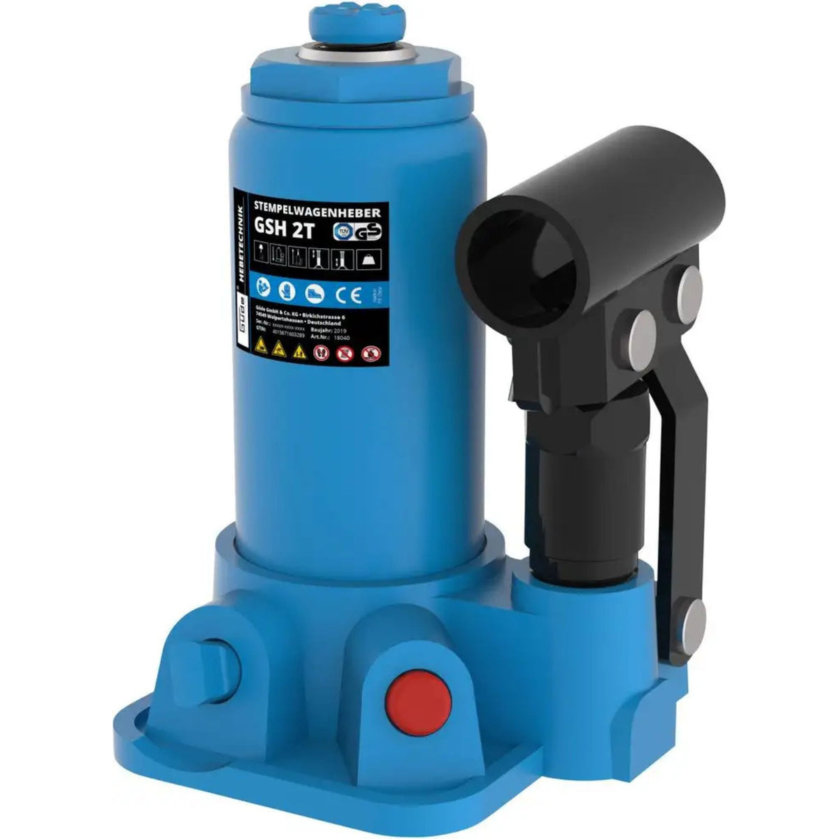Cric bottiglia Güde GSH-2T
