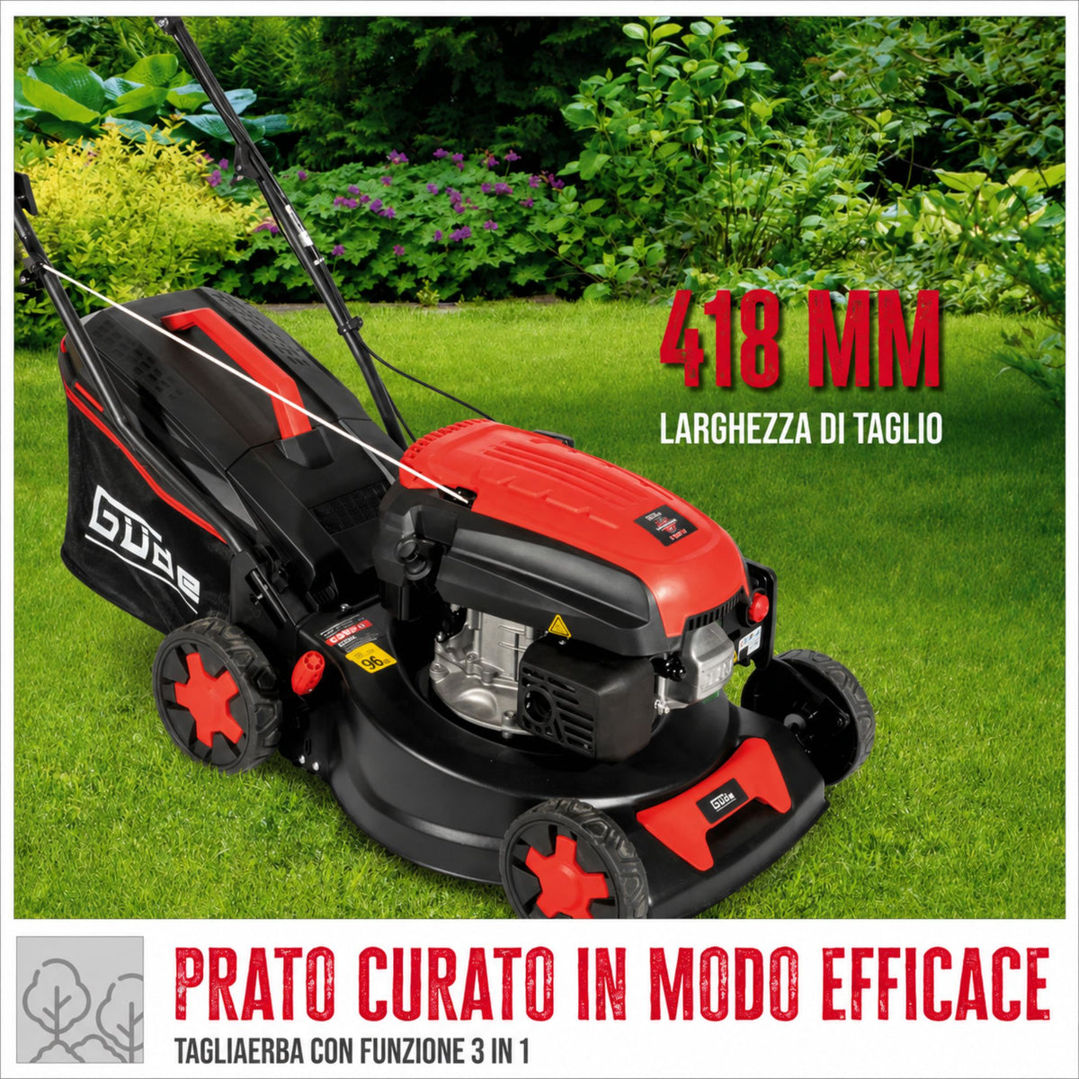Grasmaaier spinta Güde ECO WHEELER 413.3 R