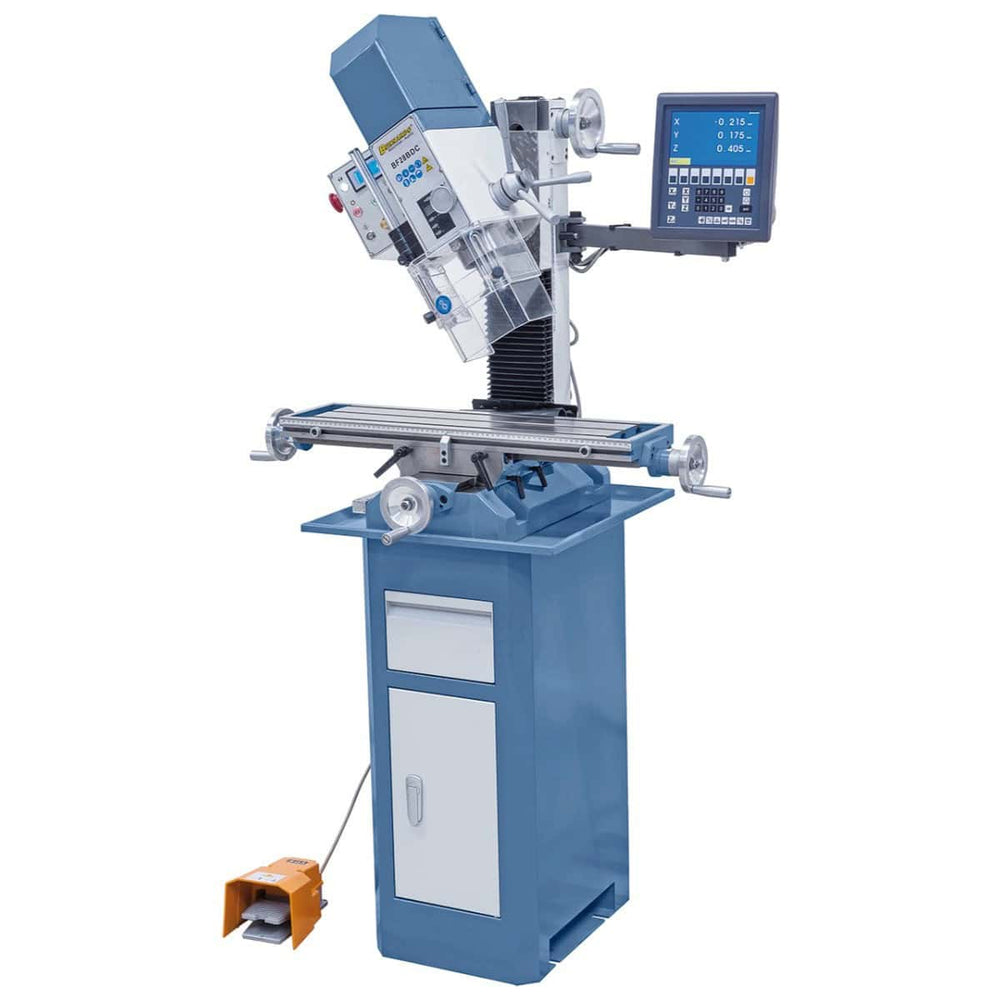 Bernardo Trapano-fresatrice BF 28 BDC con display 3 assi