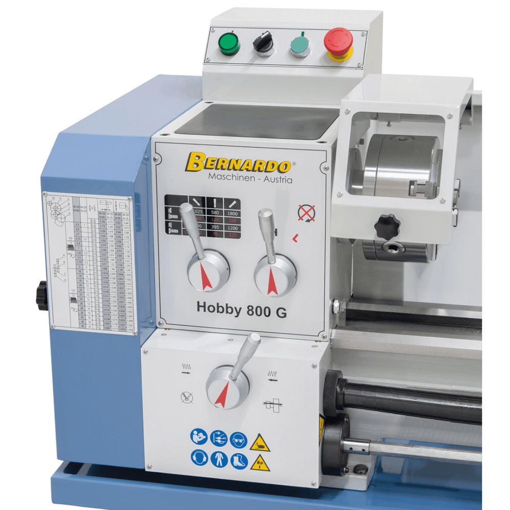 Tornio Bernardo Hobby 800 G / 230 V – Compatto e preciso