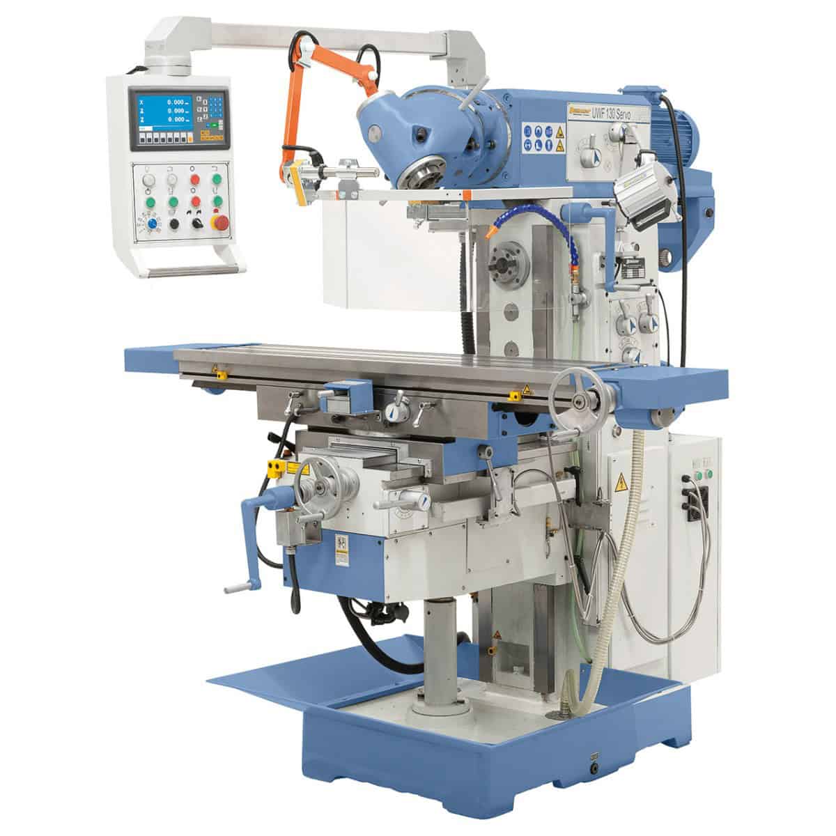 Bernardo Fresatrice universale UWF 130 Servo con DRO a 3 assi