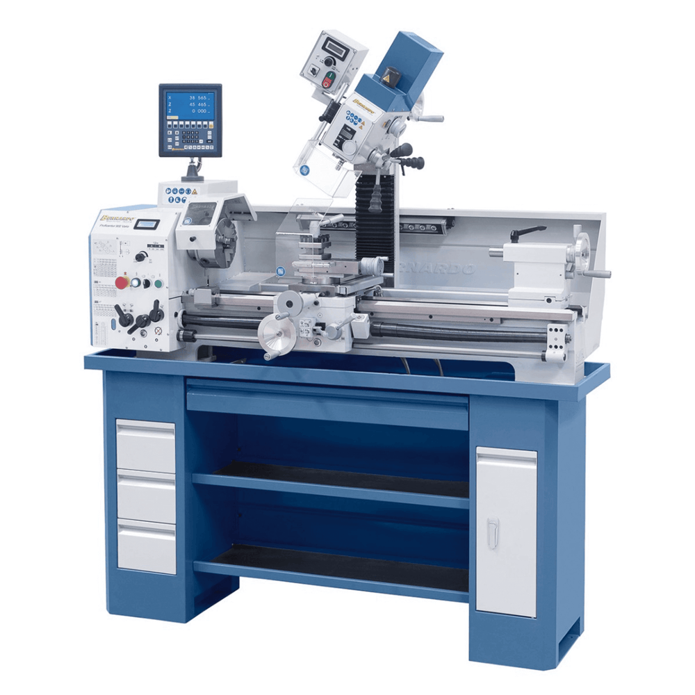 Bernardo Proficenter 900 Vario / 230 V con DRO – Tornio e fresatrice combinati
