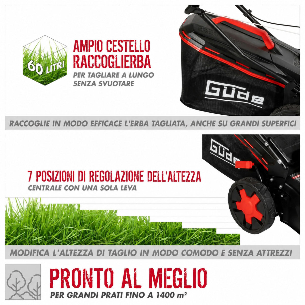Grasmaaier Güde BIG WHEELER 464.3 R