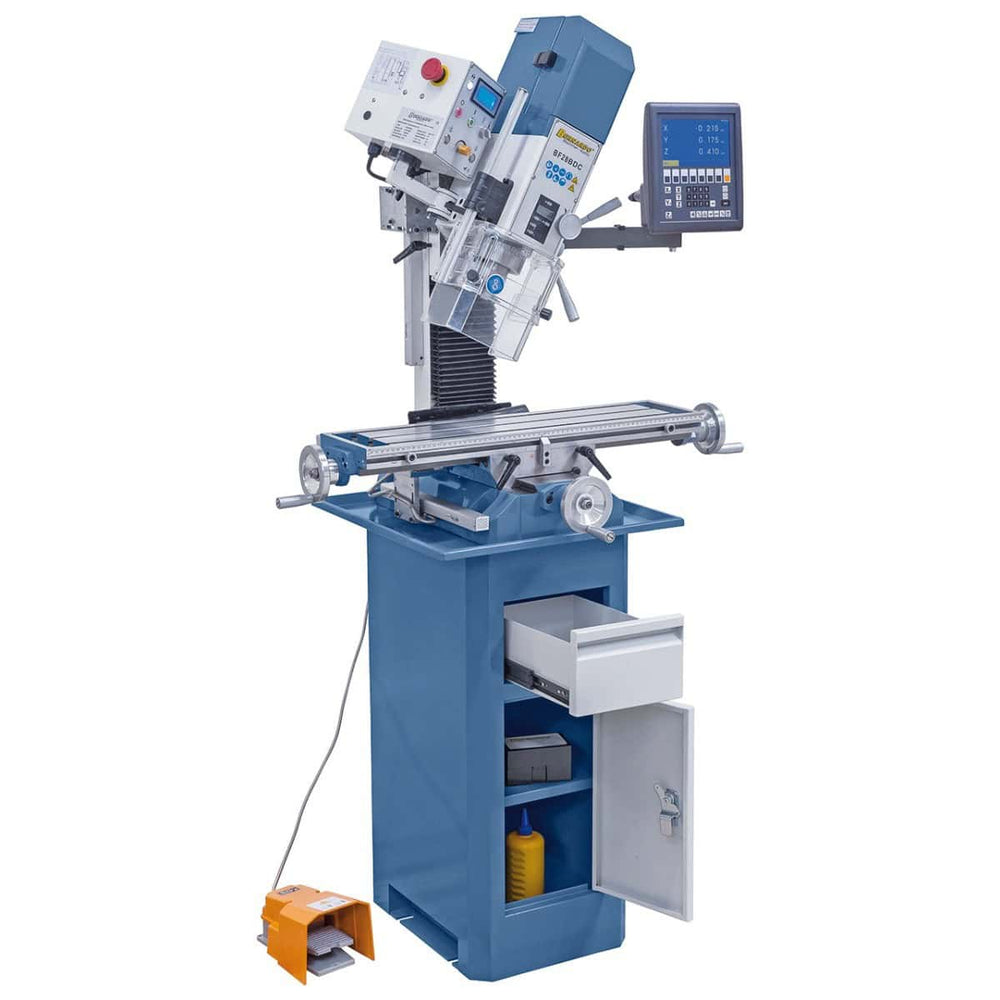 Bernardo Trapano-fresatrice BF 28 BDC con display 3 assi