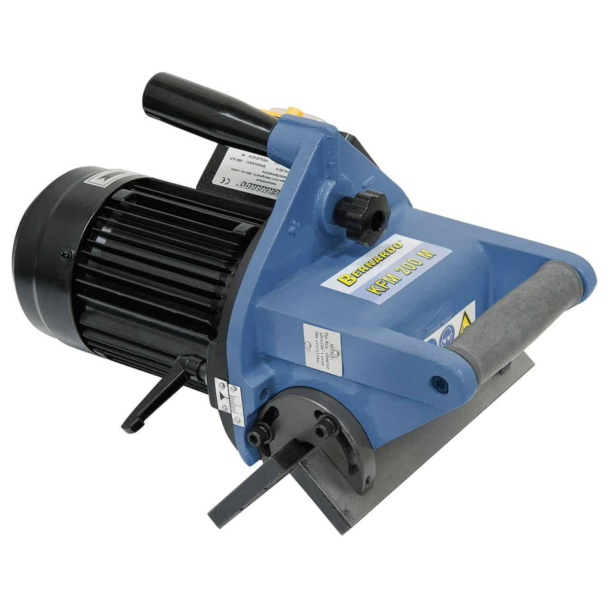 Afkantmachine draagbaar Bernardo KFM 200 M – 230V, smusso tot 10 mm, hoek 15°-45°