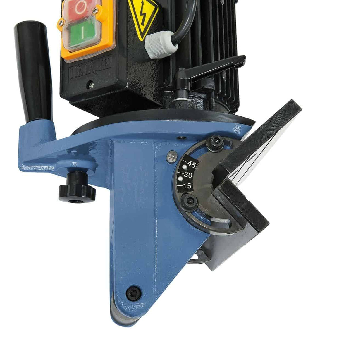 Afkantmachine draagbaar Bernardo KFM 200 M – 230V, smusso tot 10 mm, hoek 15°-45°
