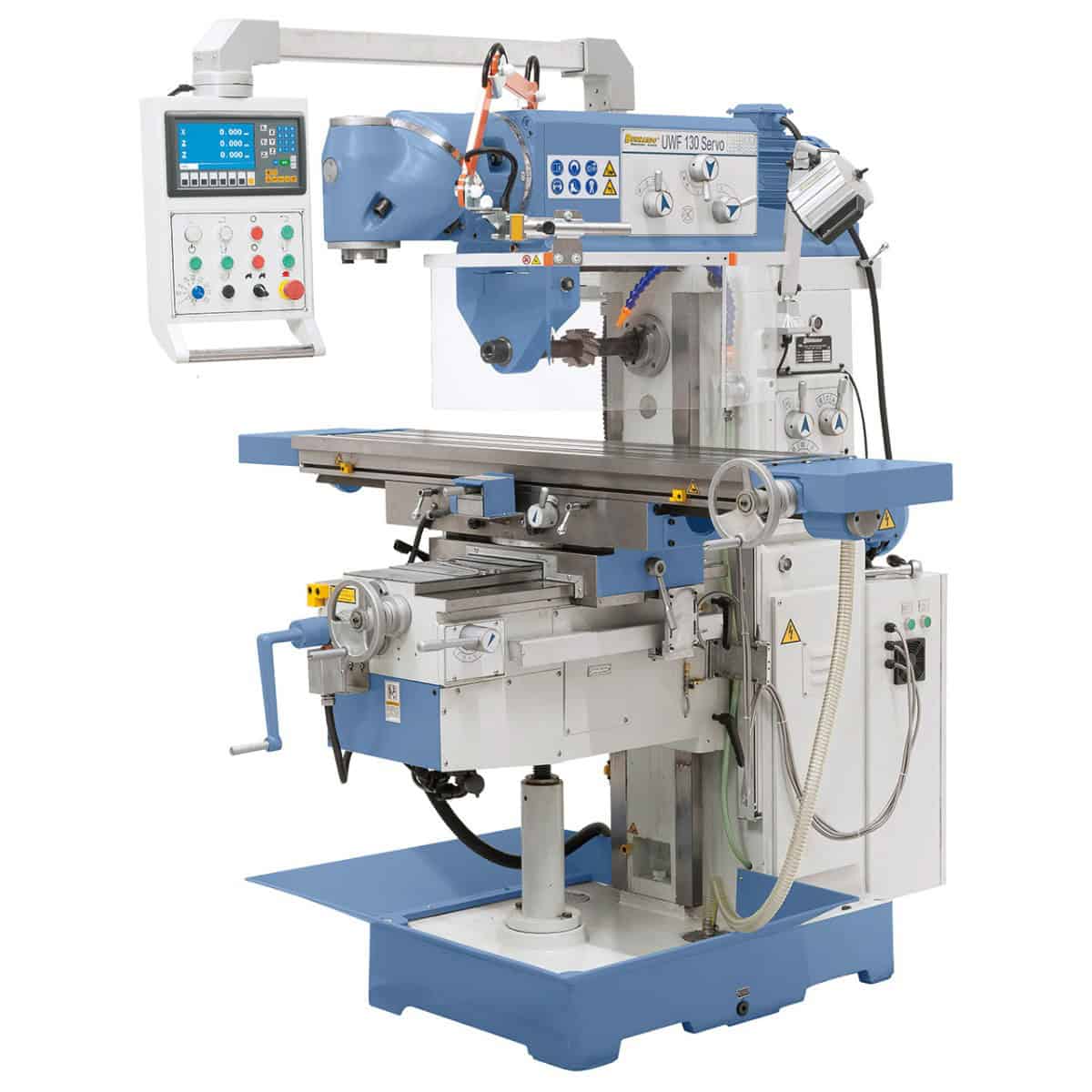 Bernardo Fresatrice universale UWF 130 Servo con DRO a 3 assi