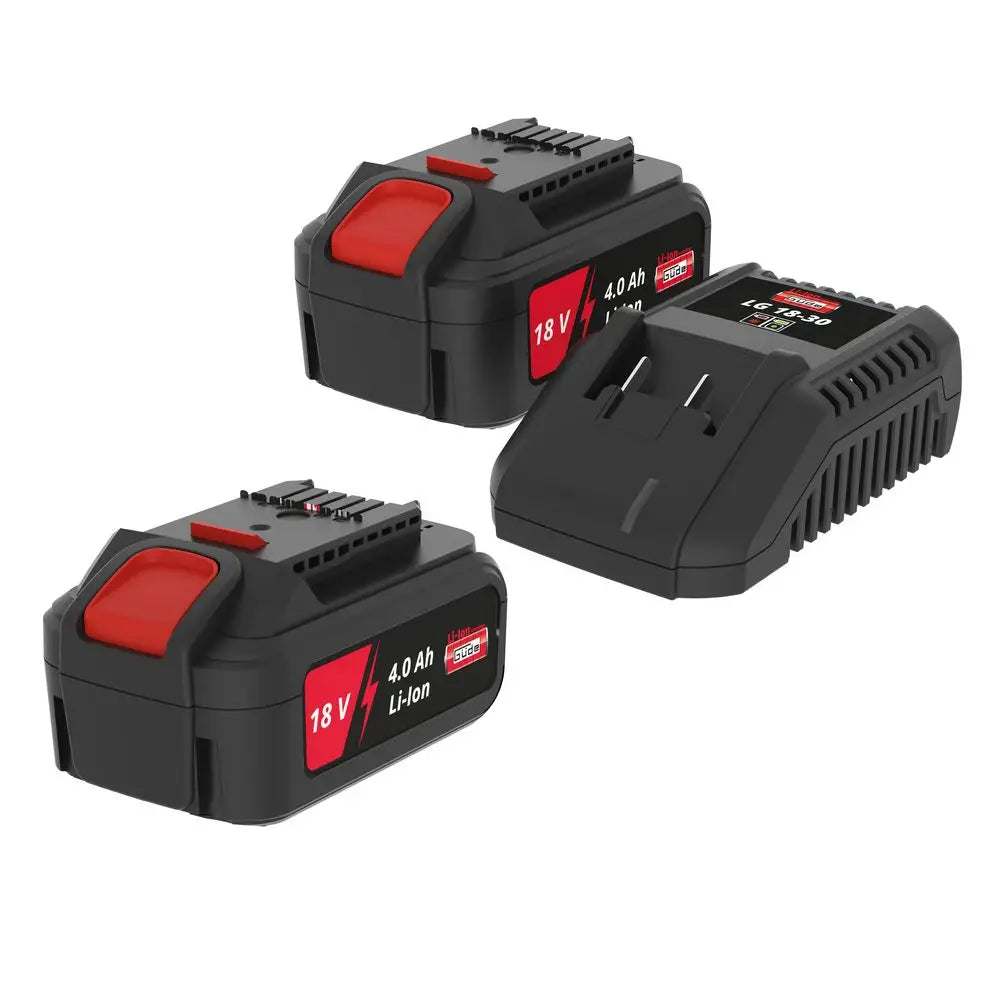 Set avvitatore ad impulsi Guede BSS 18 1/2-0 ā 18V E³ con 2 batterie e valigetta