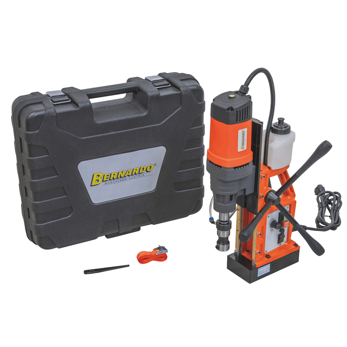 Magneetkernboormachine Bernardo MD 6050 VD – Ø 60 mm × 50 mm, snelheid variabel (Variable Drive), motor 1890 W, gewicht 17 kg
