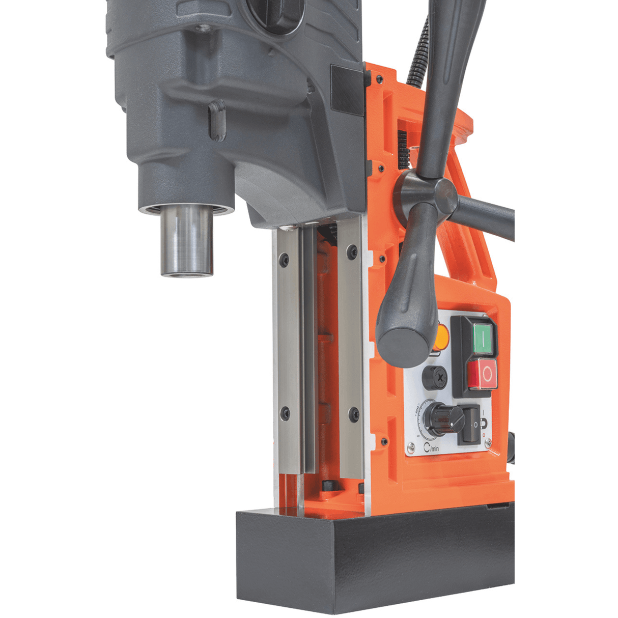 Magneetkernboormachine Bernardo TPC 1000 – Ø 36 mm × 50 mm, multifunctioneel met draadtappen M18, motor 1550 W, gewicht 12.5 kg