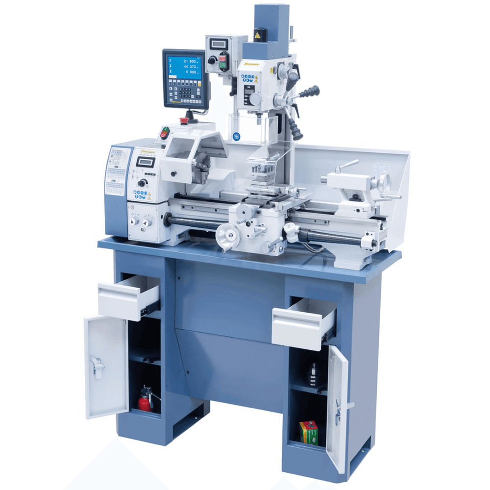 Bernardo Proficenter 550 WQV – Tornio fresatrice con DRO 2 assi