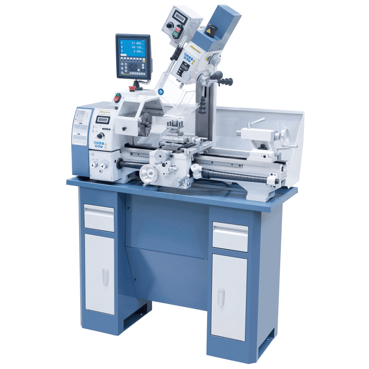 Bernardo Proficenter 550 WQV – Tornio fresatrice con DRO 2 assi
