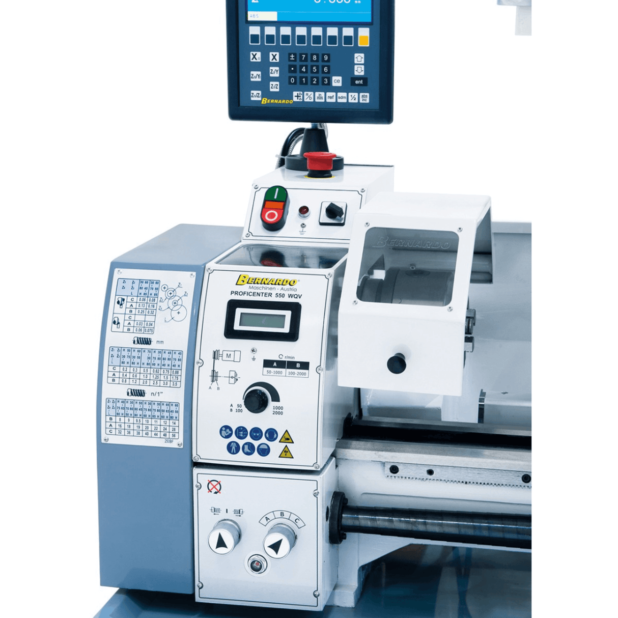 Bernardo Proficenter 550 WQV – Tornio fresatrice con DRO 2 assi