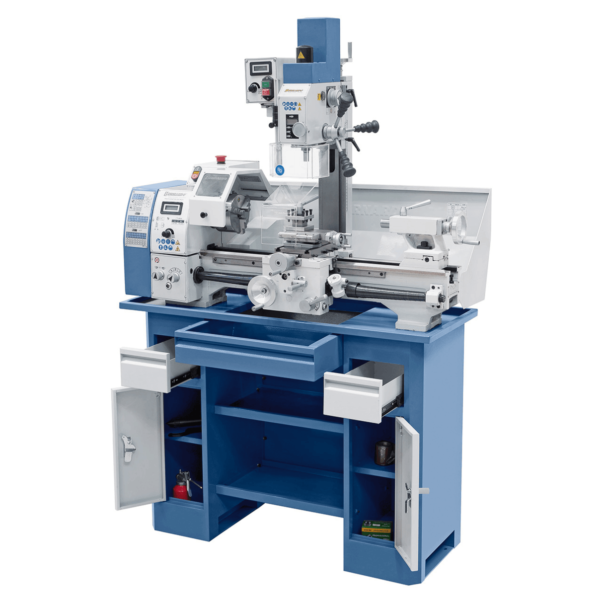 Tornio-fresatrice Bernardo Proficenter 550 WQV 230 V – Precisa e versatile