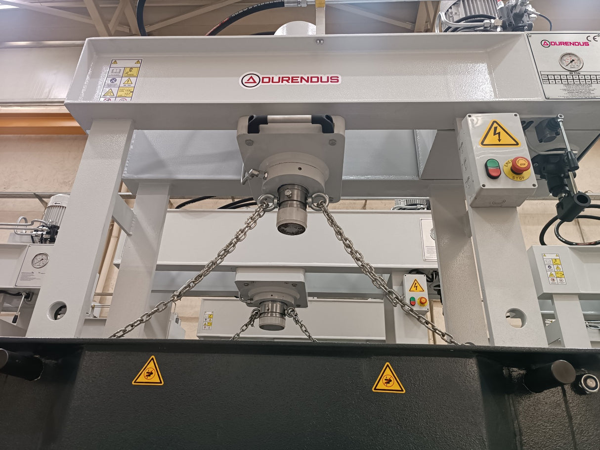 Durendus Serie DW Pressa Idraulica 80 Ton con cilindro Scorrevole