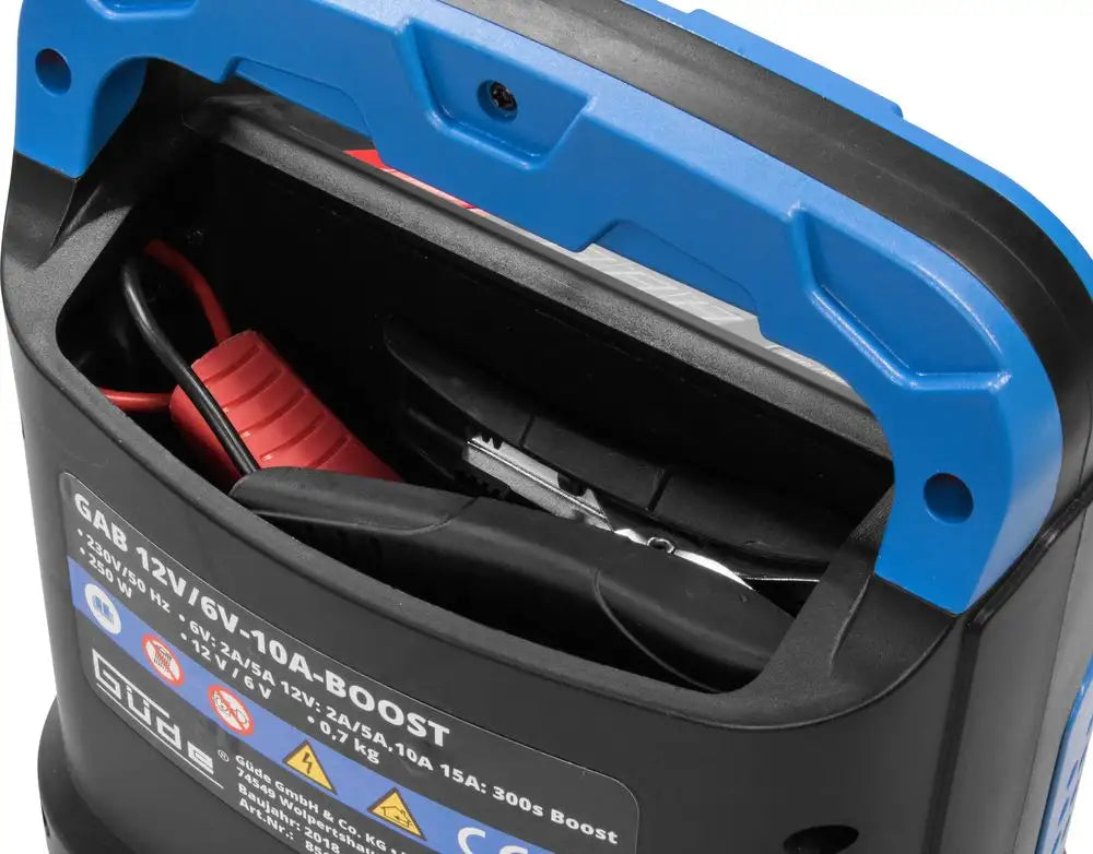 Acculader automatisch Güde GAB 12V/6V-10A-BOOST