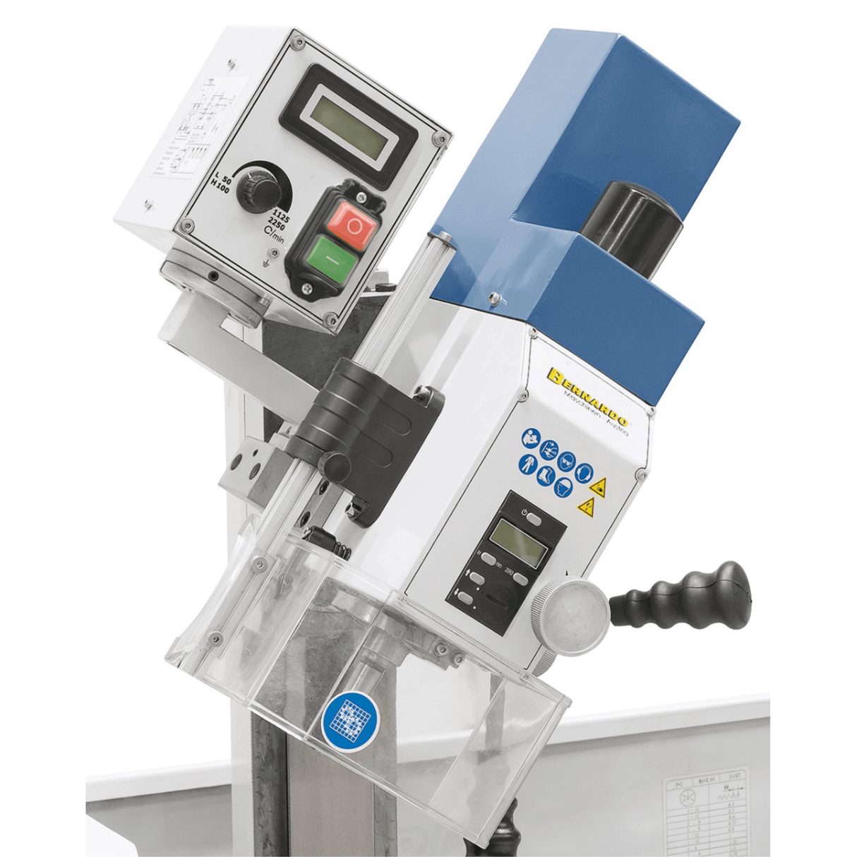 Bernardo Proficenter 550 WQV – Tornio fresatrice con DRO 2 assi