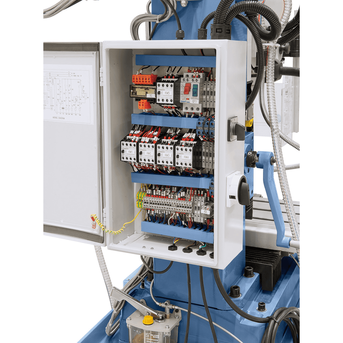 Bernardo Trapano-fresatrice FM 55 HSV met DRO 3 assen en Automatische aanvoer