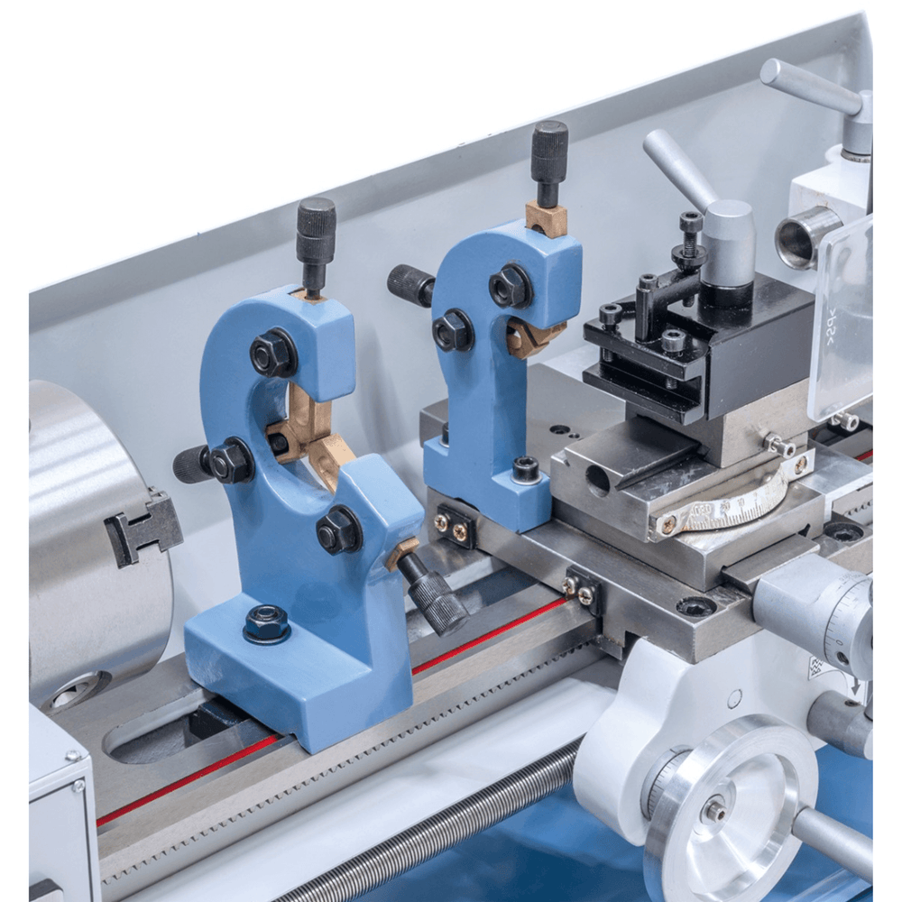 Bernardo Hobby 350 Top – Tornio da banco compatto con DRO 2 assi