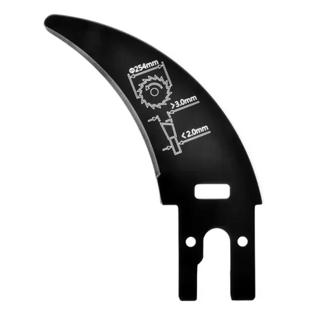 Coltello divisore Laguna con spessore 2,27 mm, progettato per lavorazioni di scanalatura con lame da Ø 254 mm o Ø 250 mm.
