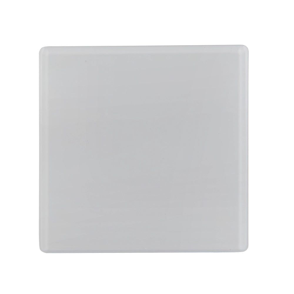 Vista frontale del controller HMI WiFi con display LCD, ideale per ventilazione intelligente, riscaldamento o raffrescamento, compatibile con smartphone