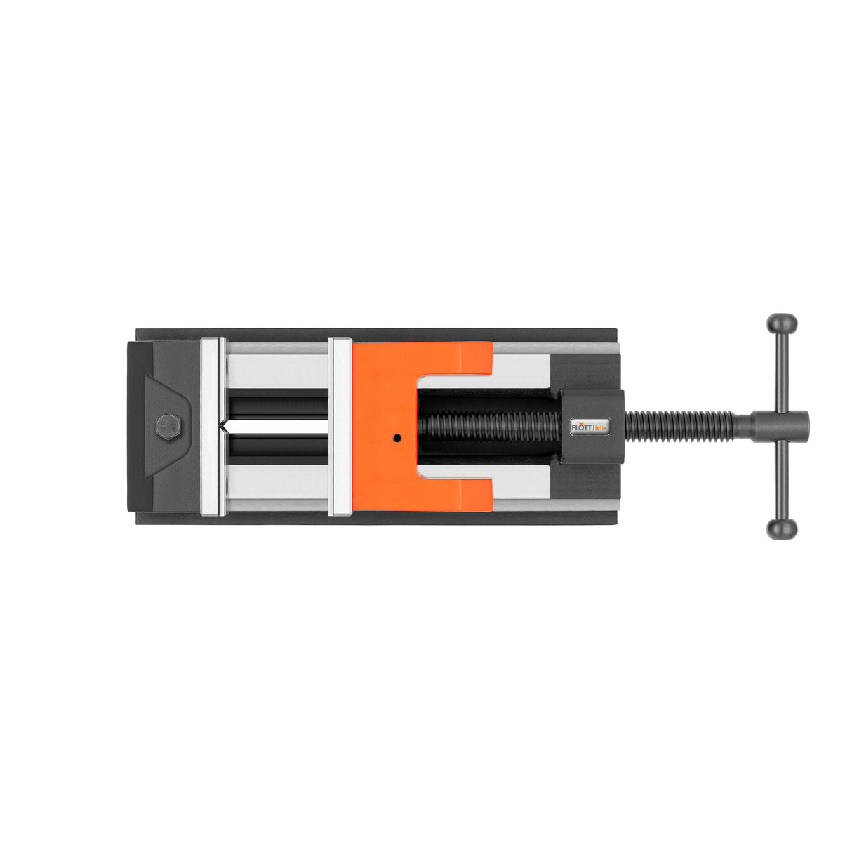 Machineaccessoire Flott Bankschroef Felix 2.0 120 mm voor Kolomboormachine