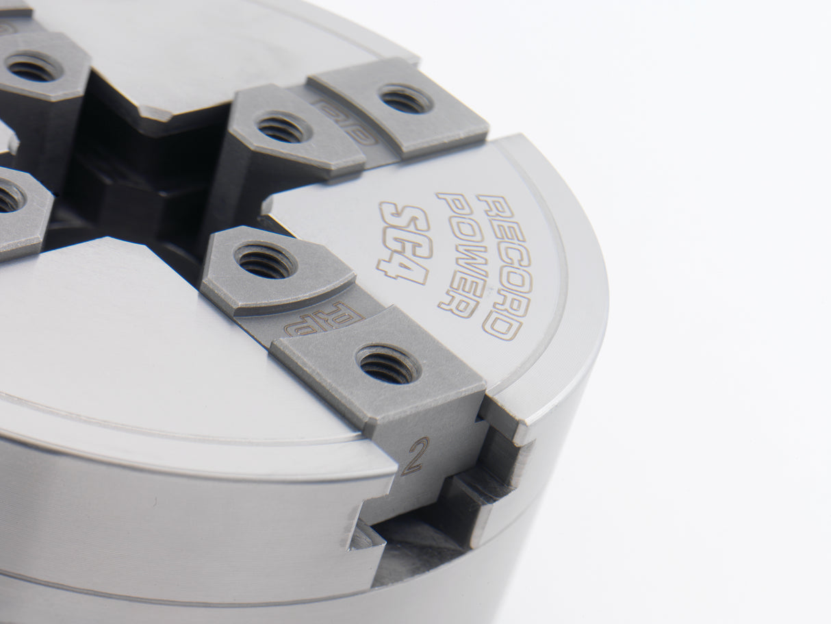 Record Power Mandrino autocentrante SC4 con flangia 87 mm